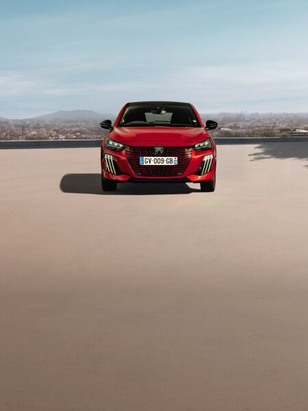 PEUGEOT E-208 - vooraanzicht