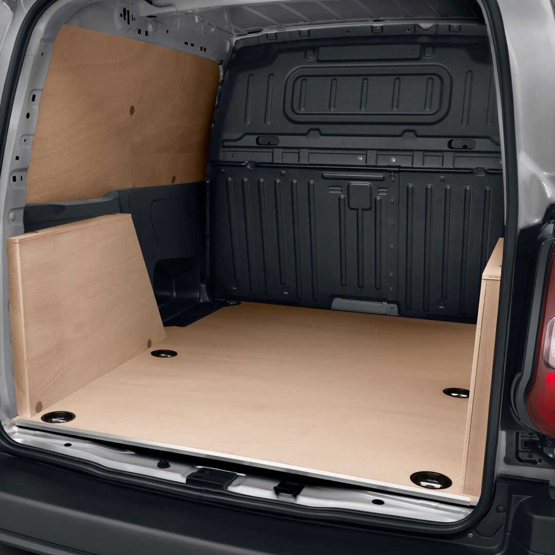 PEUGEOT E-Partner houten laadruimte-inrichting