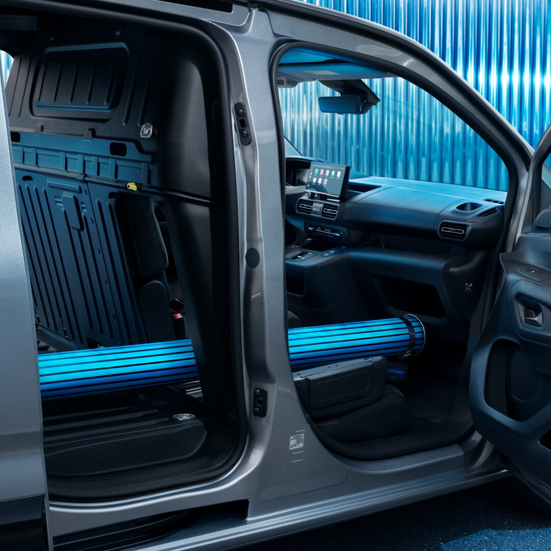 Verlengde laadruimte in PEUGEOT E-Partner